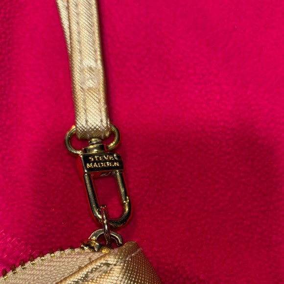 Steve Madden Metallic Gold Wristlet - Picture 6 of 6